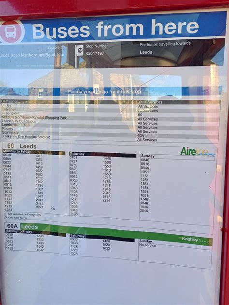 bradford metro bus timetable.